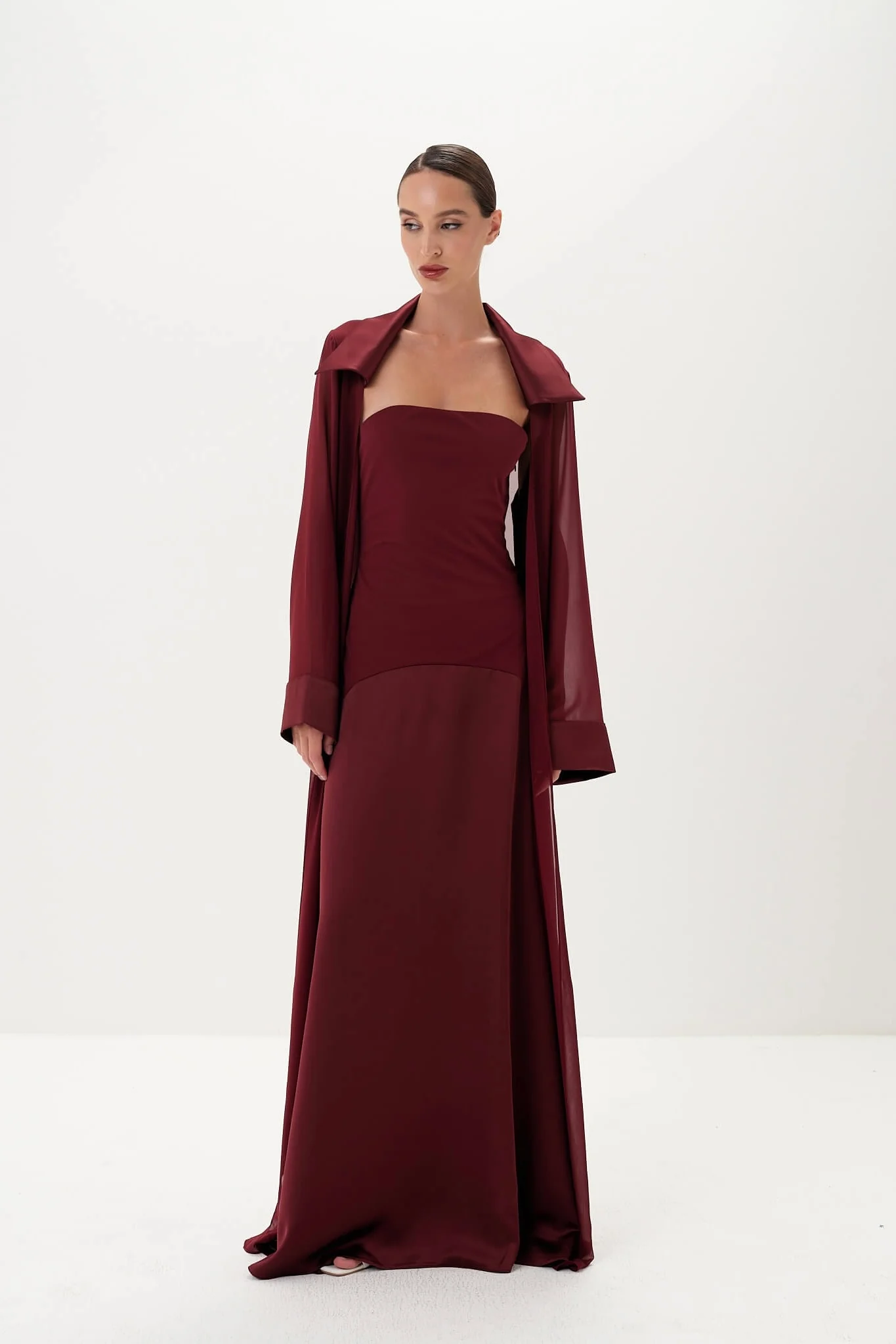 Amira Jacket & Dress Set in Naia™ Satin - Image 11