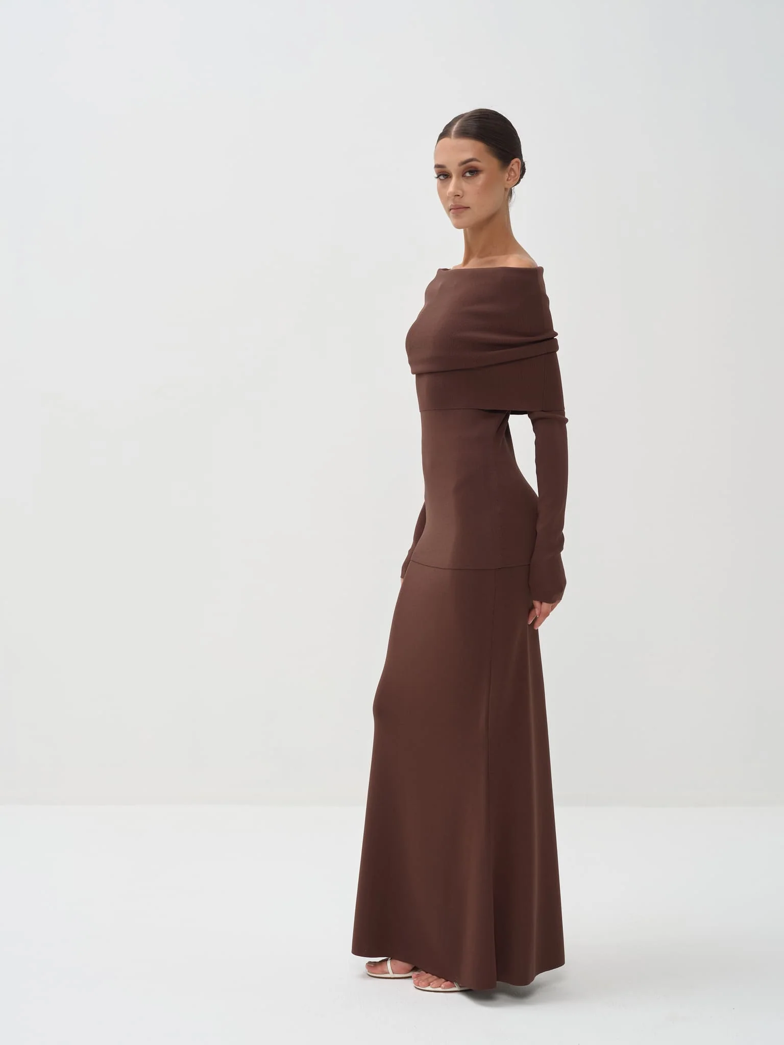 Madeline Knit Top & Maxi Skirt Set in Viscose Knit - Image 10