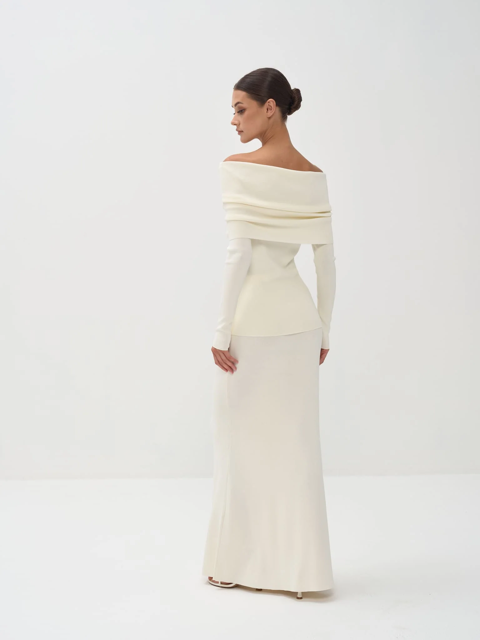 Madeline Knit Top & Maxi Skirt Set in Viscose Knit - Image 4