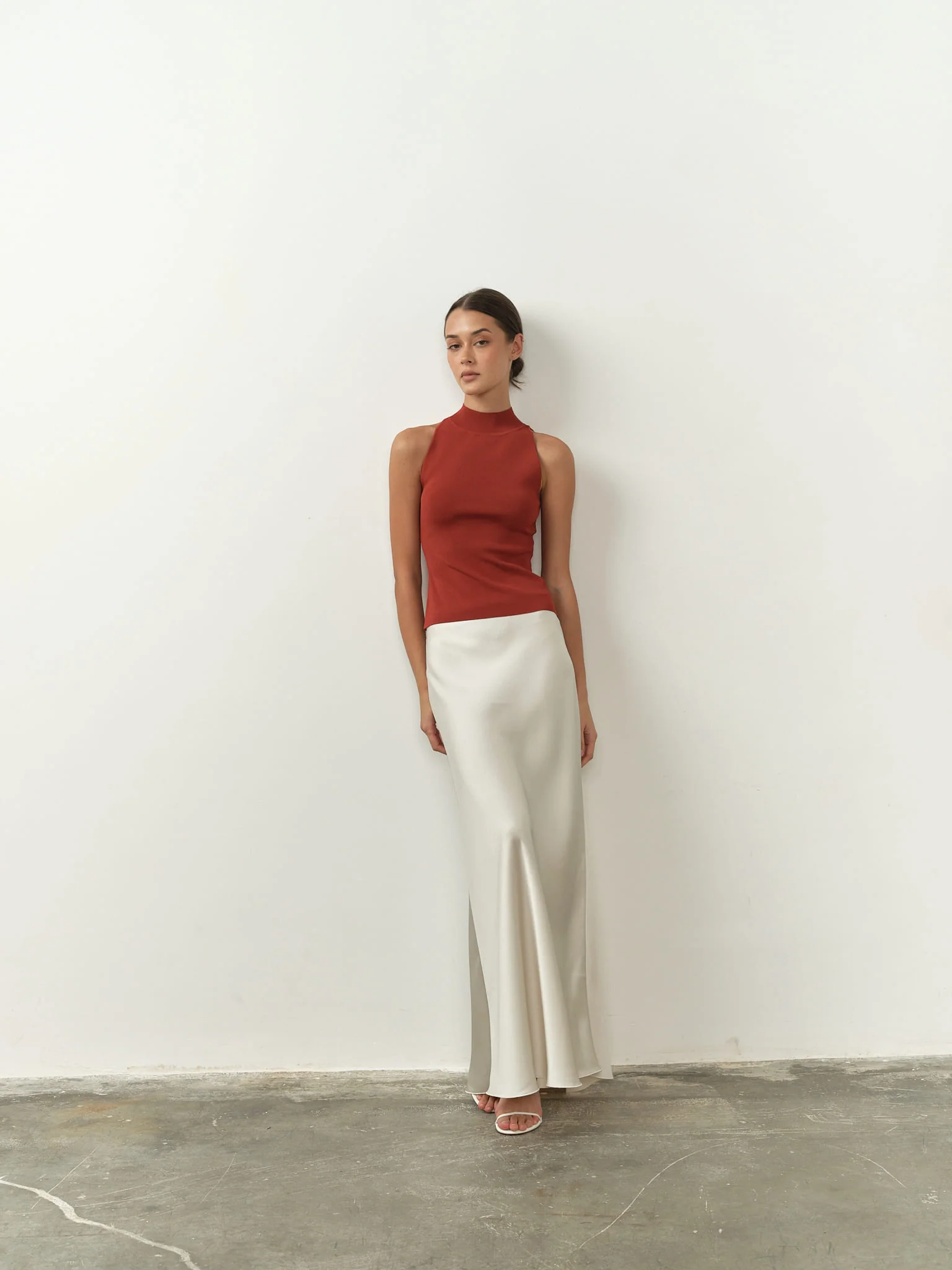 Maia High Neck Sleeveless Top - Image 8