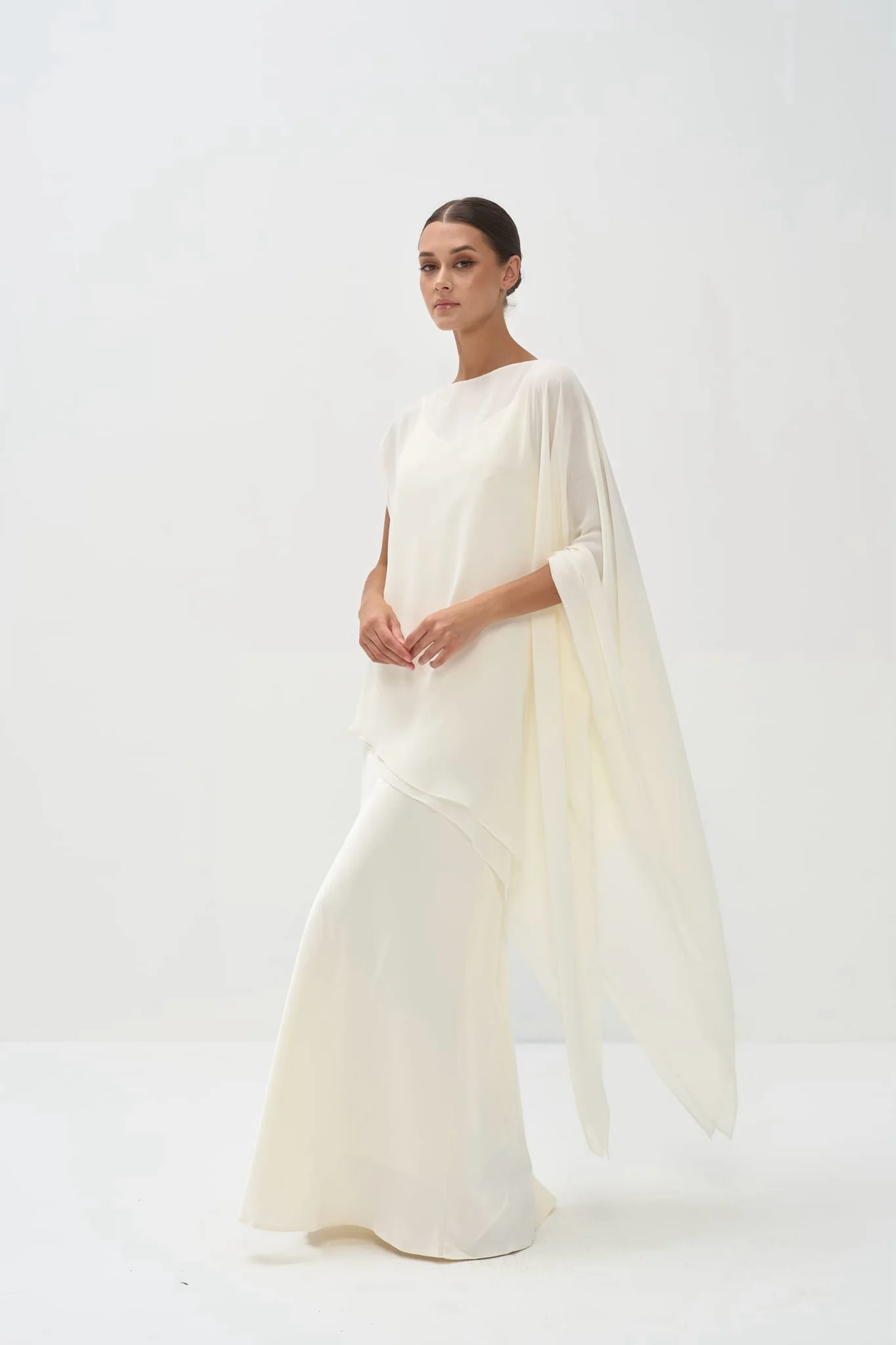Orla Cape Maxi Dress - Image 2