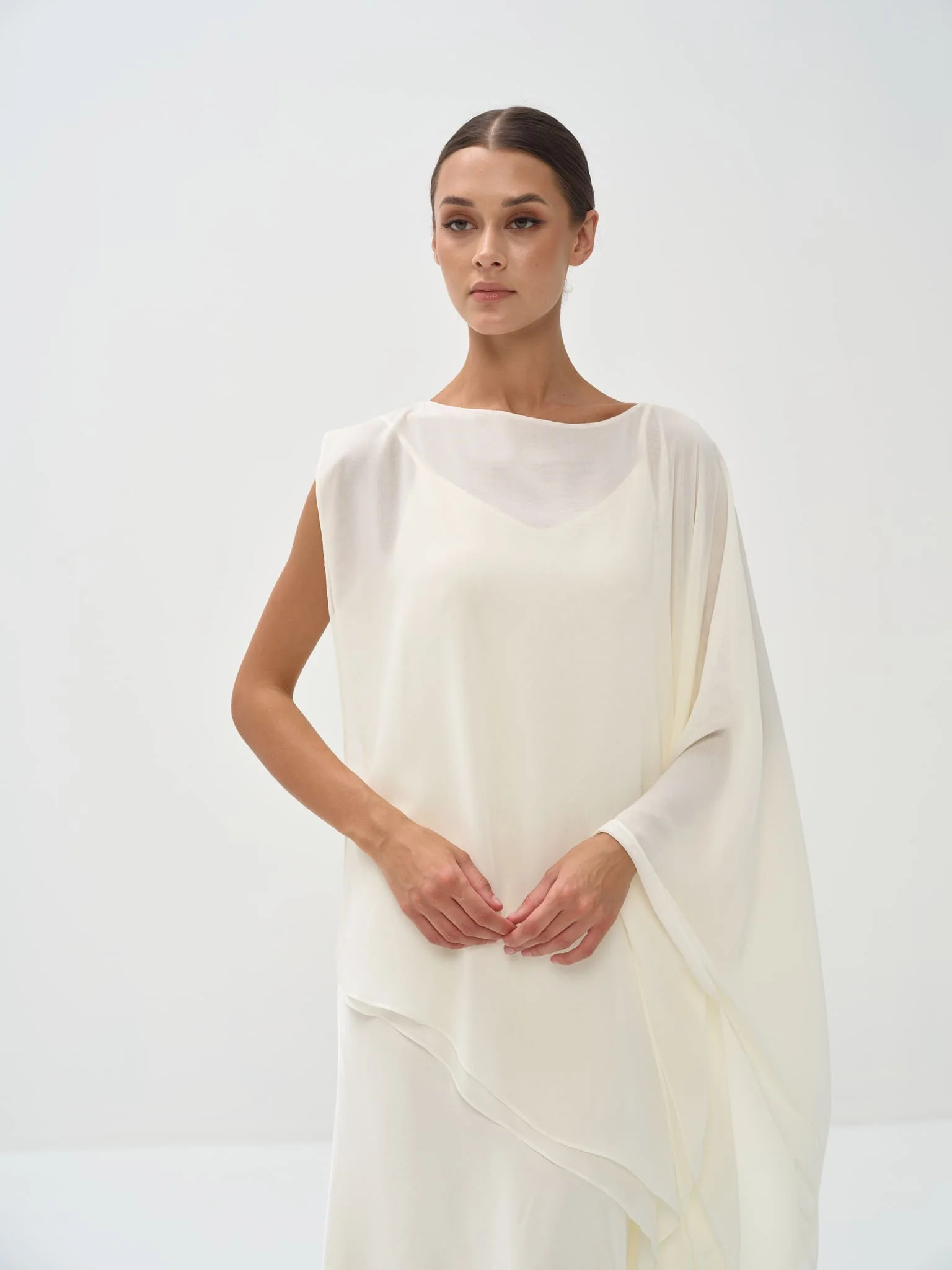 Orla Cape Maxi Dress - Image 5